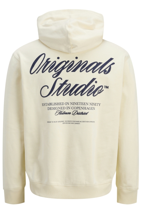 Jack & Jones jornorrebro typo back sweat hood sn